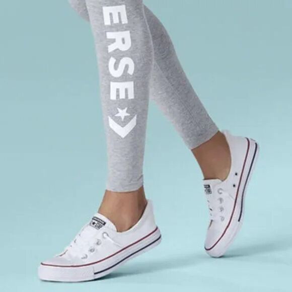 Converse Chuck Taylor All Star Womens Shoreline Cream Canvas Slip On Sneakers 8 - Picture 9 of 9